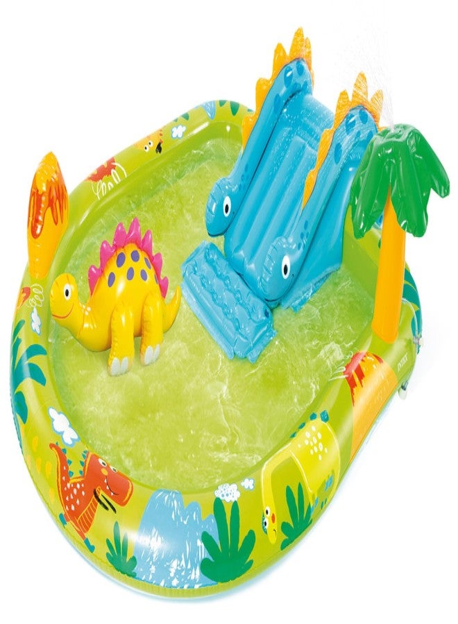 VWretails Family playcenter for Kids to Fun and Enjoyment in Backyard, Having Inflatable Toys and Games with Multiple Designs (Little Dion playcenter) - Image 1